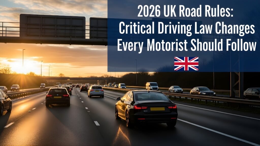 2026 UK Road Rules: Critical Driving Law Changes Every Motorist Should Follow