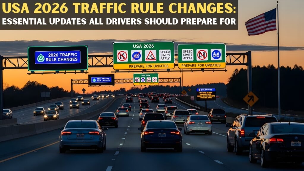 USA 2026 Traffic Rule Changes: Essential Updates All Drivers Should Prepare For