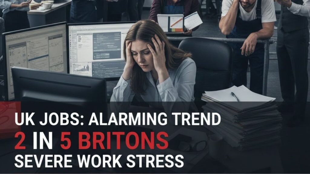 Alarming Trend in UK Jobs: 2 in 5 Britons Facing Severe Work Stress